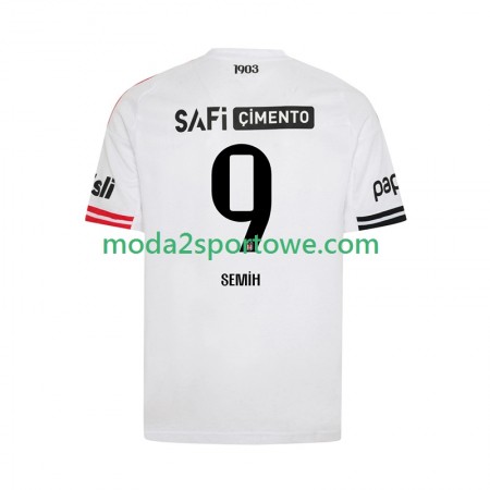 Koszulka Besiktas Tammy Abraham 9 Domowe Stroje Piłkarskie 2025/26 Krótki Rękaw